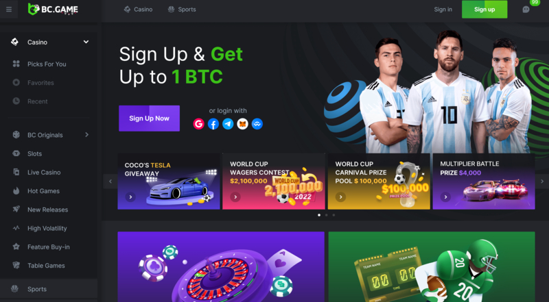 Discover the Exciting World of BC.Game Slots 0